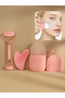 3Pcs:Facial Massage Roller, Massage Stick, Ice Gel Pack, Pink Cup Massage Tool Set for Body Lines, Beauty Products, Skin Care Products - 8