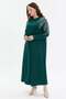 Stone Detailed Comfortable Fit Long Women's Dress - 4