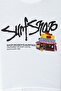 Black Short Sleeve Shirt, Printed T-Shirt, Boy's Shorts, 3-Piece Set 24593 - 4