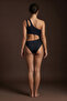 One-Shoulder, Non-Padded Women's Swimsuit – Stylish and Modern Design - 4