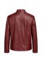 Alex Men's Burgundy Genuine Leather Suede Reversible Jacket - 8