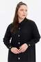 Long Women's Shirt with Metal Buckle - 5