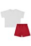 Ice Cream Printed 6-18 Months Set - Red - 2