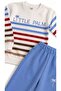 Boys' Cotton Striped Tracksuit Set Long Sleeve Two-Piece Set 3-6 Years Old - 3