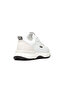 Men's Lace-Up Genuine Leather Sneaker with Suede Detail - 5