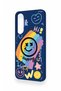 Samsung A57 Compatible Happing Smile Patterned Silicone Case - 4