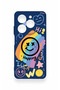 Tecno Spark 20C Compatible Happing Smile Patterned Silicone Case - 3