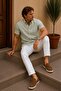 Ribbed 100% Cotton Short Sleeve T-Shirt