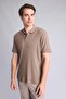 100% Cotton Regular Fit Polo Collar Short Sleeve Polo T-Shirt H9390Ax26Sm - 3