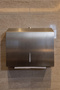Stainless Steel Z Fold Towel Dispenser Inox Surface, 200-Piece Paper Towel Holder, Keyed Paper Towel Rack - 6