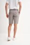 Slim Fit Bermuda Short Narrow Leg Shorts 6015 Gray - 5