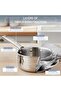 Futuretec Triply Stainless Steel Cookware Set | 4 Pc Set | Kadai 3.2L, Frypan 22cm, Saucepan 16cm - 4