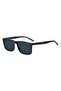 UV Protected Sunglasses Grey Frame Blue Mirror Lens 58mm - HG-1337/S-KB7