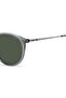 UV Protected Sunglasses Grey Ruthenium Frame Green Mirror Lens 51mm - HG-1286/S-D3X - 4