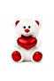 60 cm Shiny Hearted Teddy Bear Plush Toy
