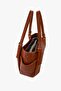 67-8117 Women's Tan Shoulder and Shoulder Bag - 5