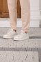 Beige Men's Elite Class Tracksuit Set Seasonal Hooded Cuffed Legs Comfortable Fit - 5
