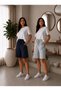 2-Piece Women's Pajama Shorts, Lace-Up, Comfortable Model, Light Fabric, Maximum Comfort - 2