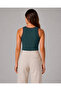 بلوزة نسائية بدون أكمام من Ribana Crop Athlete - 2