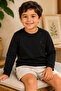 Boys Basic T Shirt R/N L/S, 12M - 2