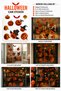 Halloween Glass Sticker Pumpkin Patterned Halloween Glass Display Window Ornament - 4