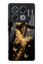 Infinix Gt 20 Pro Yellow Galaxy Butterfly Design Glossy Phone Case