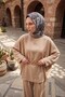 وشاح ناعم أسود أصلي - 4
