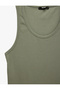 Sleeveless Cotton Crew Neck Slim Fit Undershirt - 5