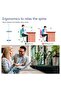 Foldable Laptop Stand, Portable Aluminum Ergonomic Riser with Adjustable Height & Angle, Heat Dissipating Ventilated Design, Extra Strong - 6