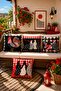 Cute Roosters Patterned 4-Piece Throw Pillow Cover Set - 2