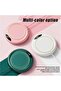 Smart Coffee Mug Warmer for Desk - 3 Temperature Settings Electric Beverage Cup Warmer with Digital Display & 8-Hour Auto Shut Off, Portable Tea Milk Water Heater Coaster (White,Green,Pink) - 3