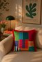 Double-Sided Decorative Energetic & Living Room Decor Fringed Throw Pillow Cover 1 Piece 43X43(Sk-K55) - 2