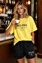 100% Cotton Oversize Unisex T-Shirt Shorts Set Premium Basic Comfortable Summer Casual Combination - 3