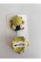 Girl's Knitted Snapback Hat Buckle (Green Shades) - 3