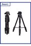 2234 Professional Aluminium Alloy Tripod Stand – Adjustable Height with 3-Way Swivel Pan Head