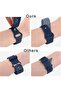 Navy Blue Soft Silicone Sport Band for Samsung Galaxy Watch 6 (40mm/44mm) & Galaxy Watch 6 Classic (43mm/47mm) - 20mm Replacement Strap - 4