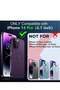 [5 in 1] iPhone 14 Pro Case Kit with Military Protection, 2 Screen & 2 Camera Lens Protectors - 4
