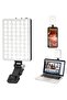 LED Fill Light Live P24 – Dimmable LED Ring Light with Tripod Stand & Phone Holder - 2