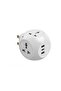 Multi-Side Power Socket Extension, 3D Cube Design with Multiple AC Outlets & USB Ports, Surge Protector for Home & Office - 4