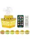 Quran Speaker & Mini Incense Burner Bakhoor – Bluetooth Speaker with Remote, 114 Quran Chapters, and Multicolor Night Light