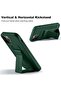 TPU Rubber Silicone Protective Phone Case for iPhone 15 Pro - Dark Green - 6