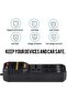 200W Power Inverter DC 12V to AC 220V Car Power Inverter with 4 USB Port Cigarette Lighter - 3