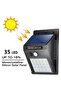 【4 pack】 35 LED Solar Lights Outdoor Waterproof Solar Motion Sensor Light Wireless Lights Outside Wall Lamp for Driveway Patio Garden Path - 2