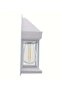 4 Pcs Solar Outdoor Motion Sensor Security Lights 3 Modes Wireless Wall Lights Waterproof White - 4