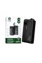 20000mAh Power Bank with Built-In Lightning, Type-C & Micro USB Cables, Fast Charging - 5