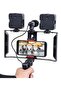 Professional Mobile Video Kit PK 778 with Microphone & LED Flashlight - 3