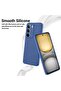 Realme C75 4G 2024 Premium Soft Liquid Silicone Case Cover – Navy Blue - 3