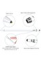 Active Stylus Pen White/Black 1.45mm fine Tip for iPad Apple iPhone Samsung Tablets - 2