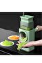 Multifunctional Vegetable Cutter Chopper Rotary Cheese Grater 3-in-1 Shredder Slicer Grinder - 3