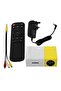 Mini Projection Machine with USB/HD/AV/TF Card Slot & Mini Pocket Remote Controller - 2